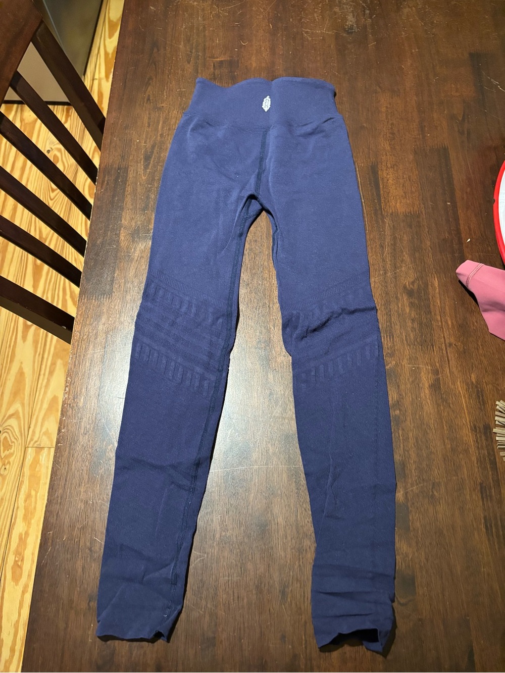 Free People Seamless Navy Blue Leggings